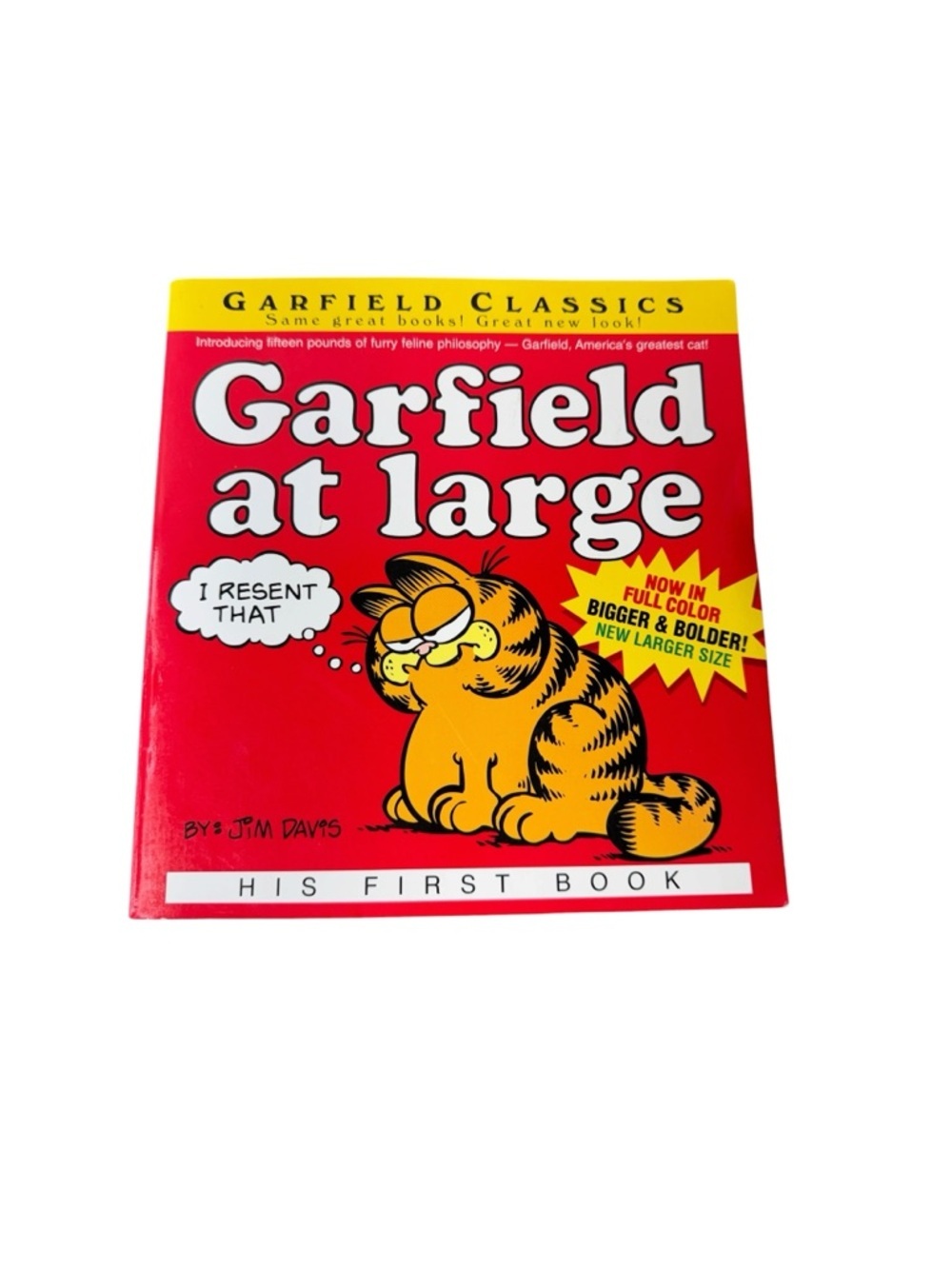 Garfield at Large : His 1st Book Paperback Jim Davis